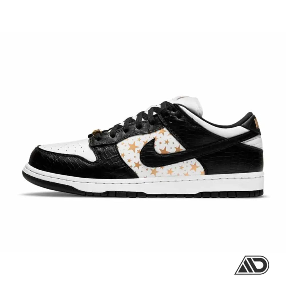 Dunk Low Supreme Stars Black